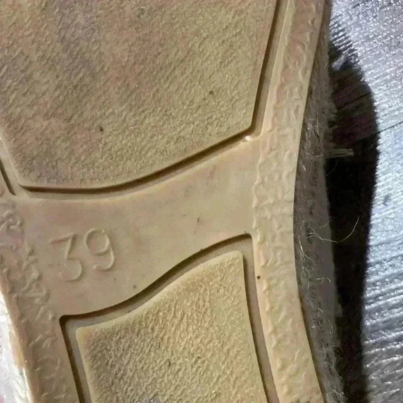 Castaner Canvas Tassel Accents Neutral Flat Mules EU 39 - Picture 9 of 11